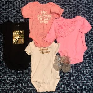 Infant Girls' Bundle (0-3 Months, 3 Months)